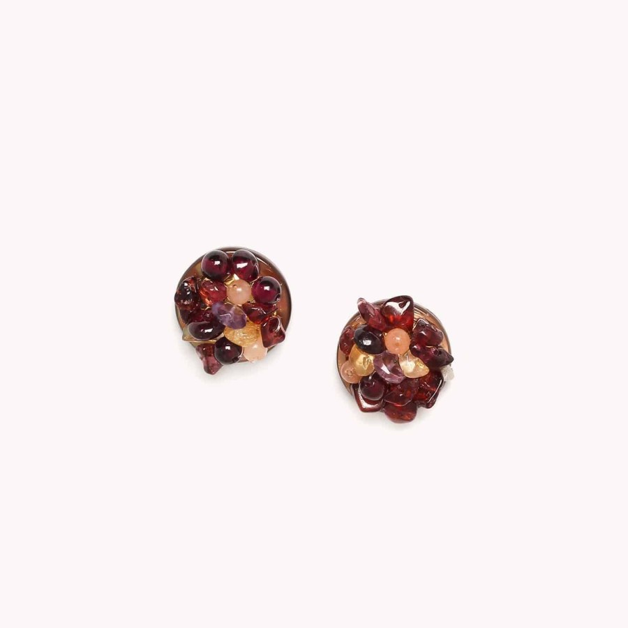 Nature Bijoux  Boucles D'Oreilles Bouquet Puces